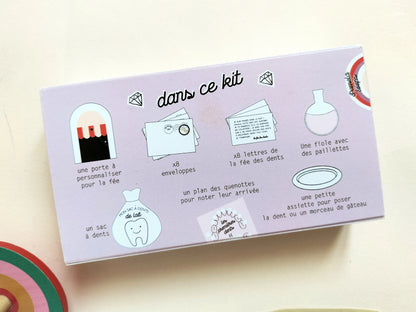Kit dents de lait | petite souris ou fée des dents
