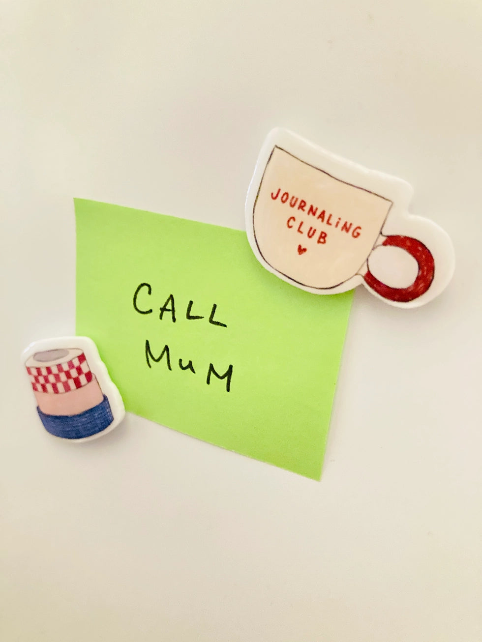 Trio de mini aimants | Journaling Club