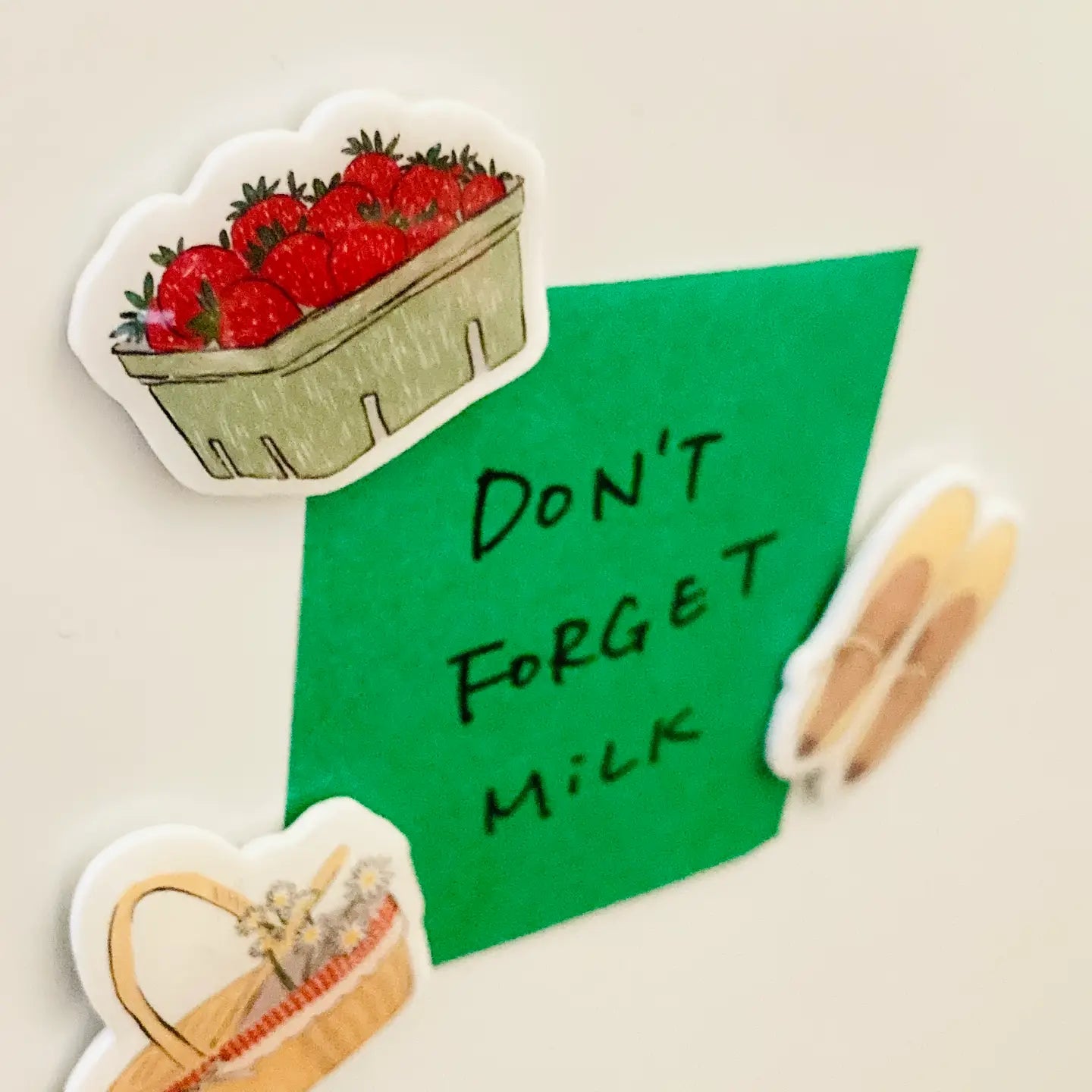 Trio de mini aimants | Market Day