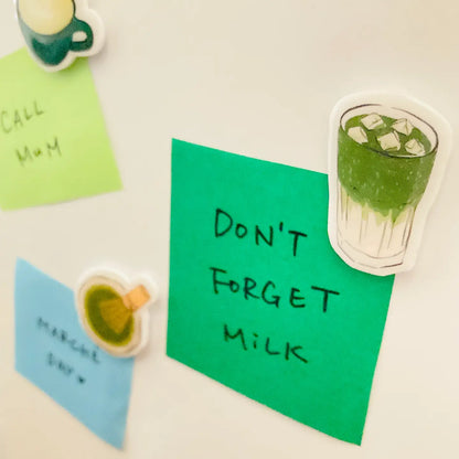 Trio de mini aimants | Thé Matcha Club