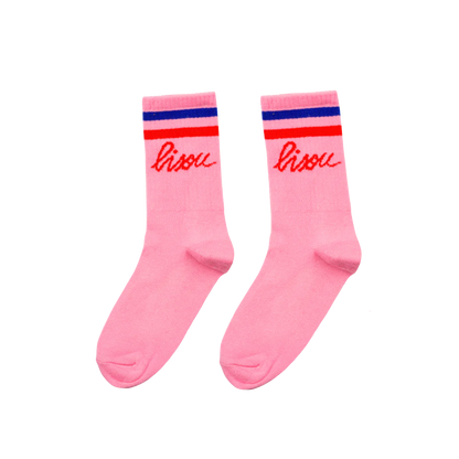 Chaussettes roses | Bisous