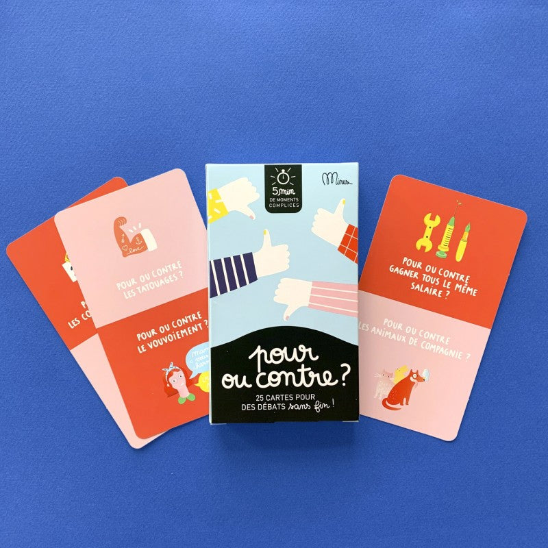 Pour ou Contre? | 25 cartes