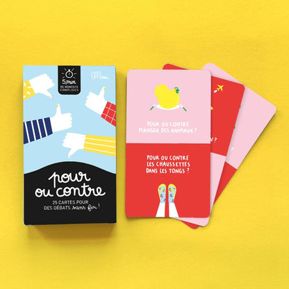 Pour ou Contre? | 25 cartes