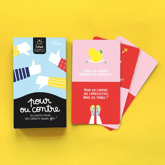 Pour ou Contre? | 25 cartes