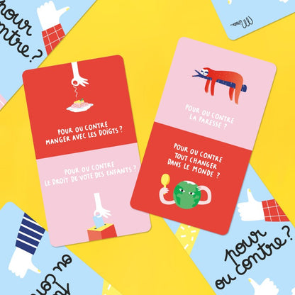 Pour ou Contre? | 25 cartes