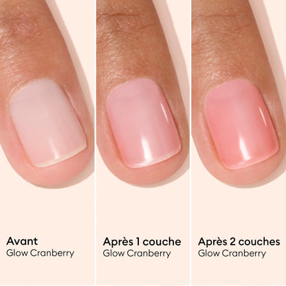 Vernis Soin | Active glow cranberry