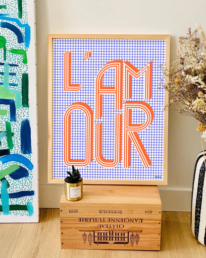 Affiche | L'Amour Orange