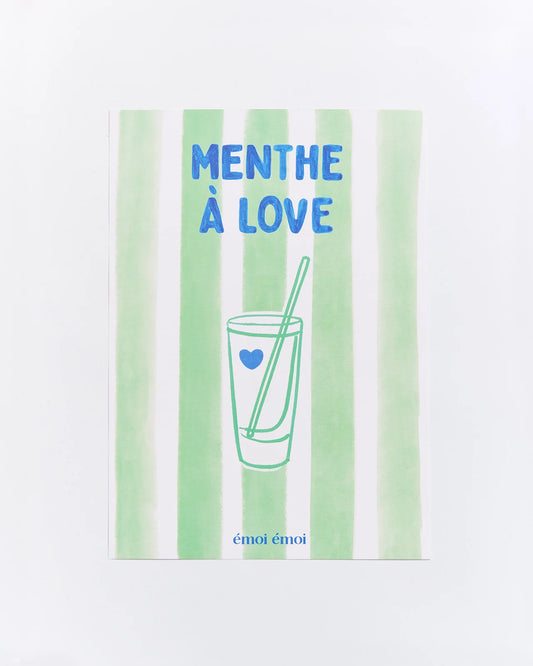 Affiche A4 | Menthe à Love