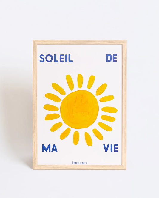 Affiche A3 | Soleil de Ma Vie