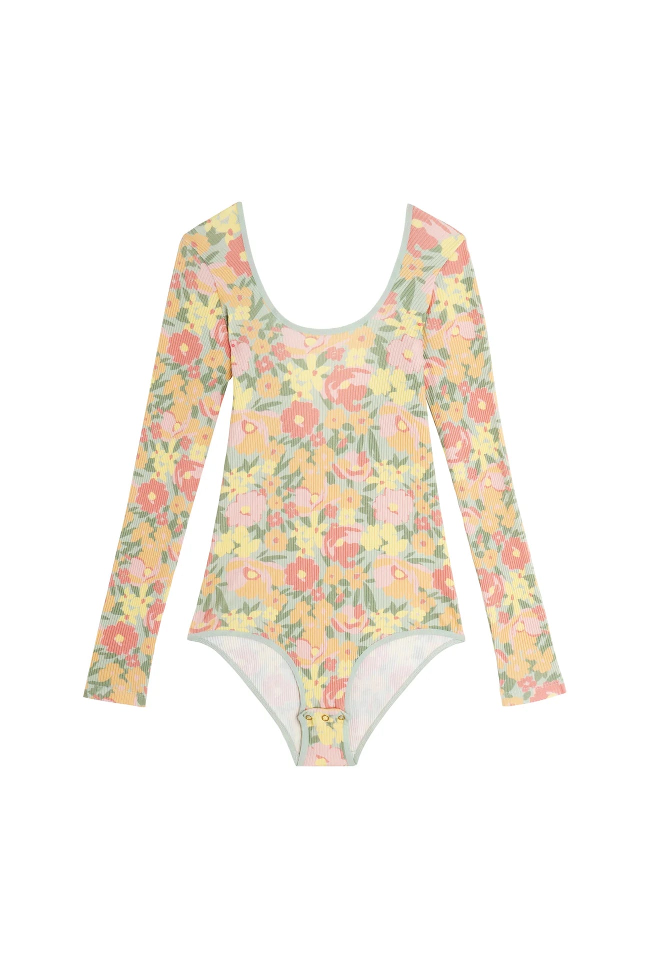 Body coton bio | Allamanda Vert