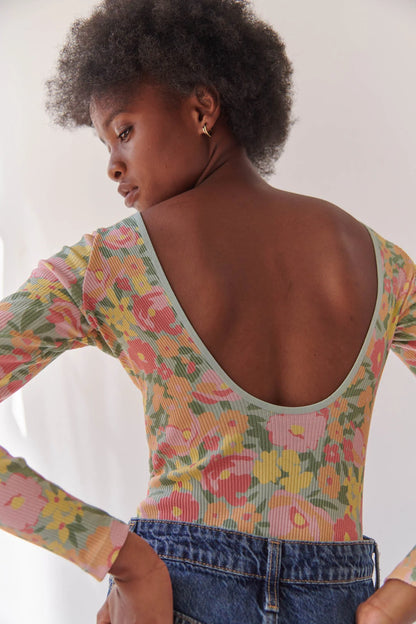 Body coton bio | Allamanda Vert
