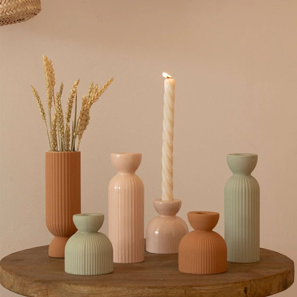 Bougeoir/Vase en céramique | Lus M