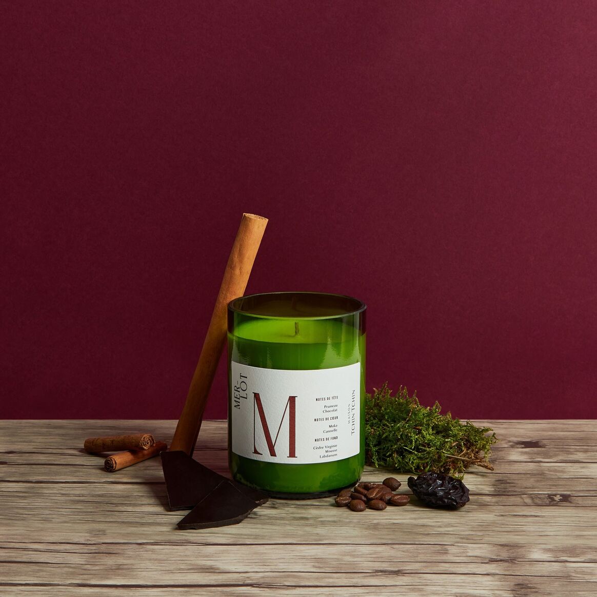 Bougie parfumée | Merlot