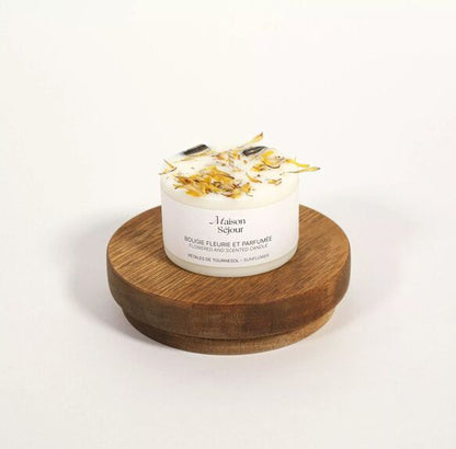 Bougie Votive | Pétales de Tournesol