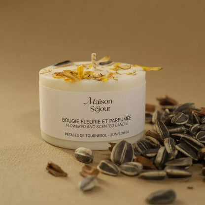 Bougie Votive | Pétales de Tournesol