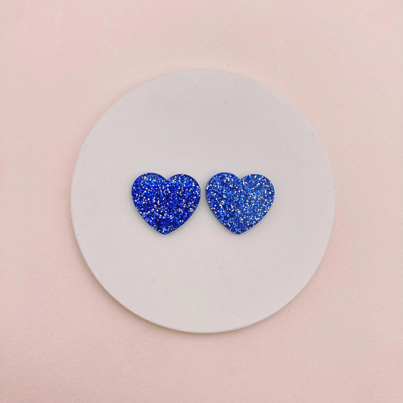 Boucles d'oreilles | Puces Coeurs - plusieurs coloris