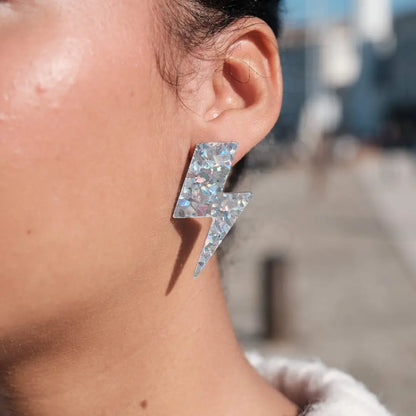 Boucles d'oreilles | Puces Maxi Eclairs