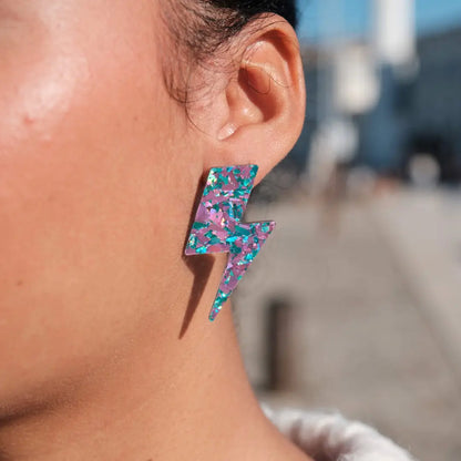 Boucles d'oreilles | Puces Maxi Eclairs