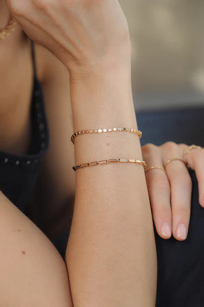 Earrings | Rainbow hoop earrings 