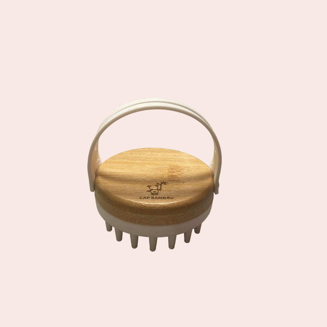 Brosse massage cuir chevelu