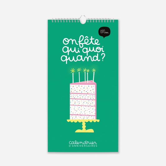 Calendrier Anniversaire | Lolo