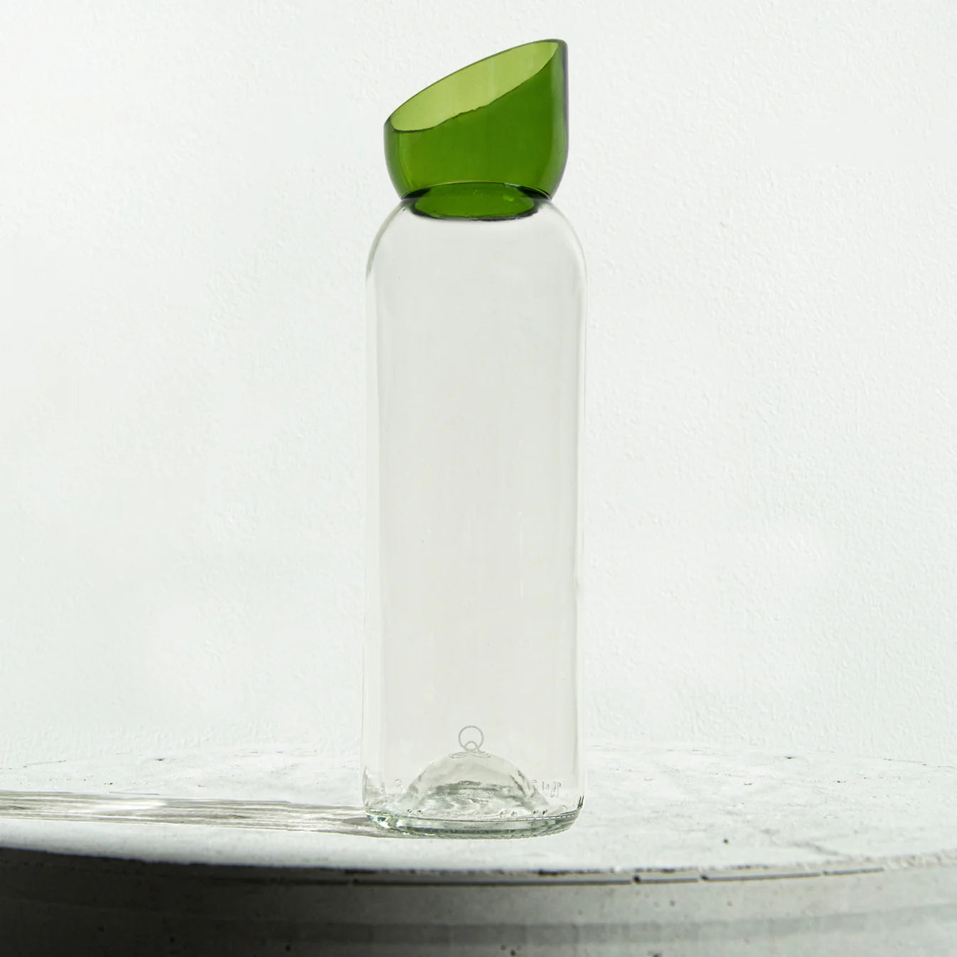 Carafe en verre upcyclé