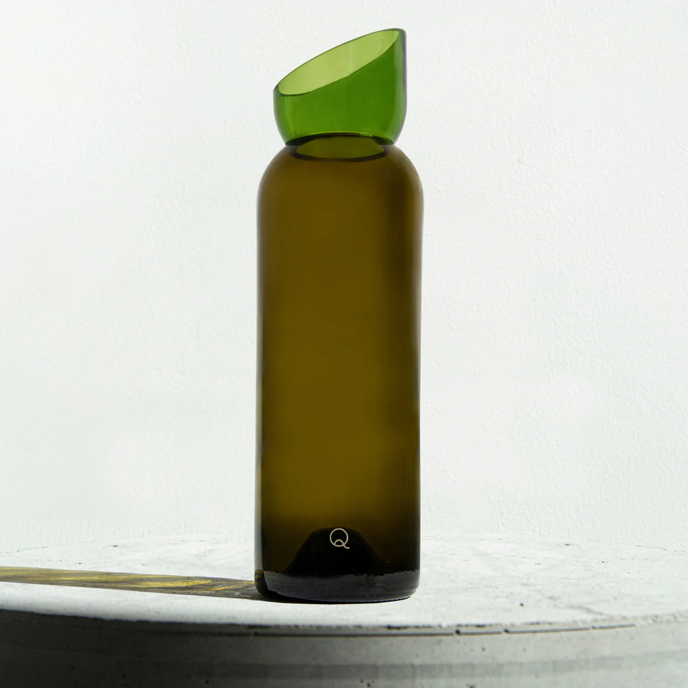 Carafe en verre upcyclé