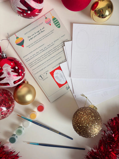 Peinture aux numéros | Calendrier de l avent