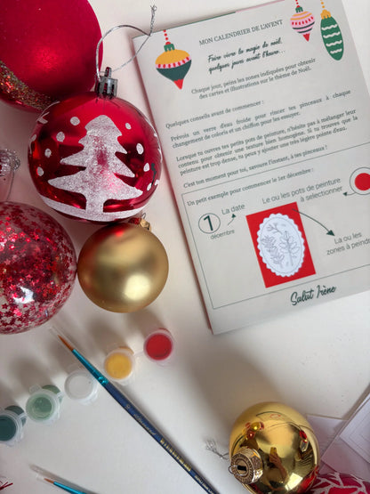 Peinture aux numéros | Calendrier de l avent