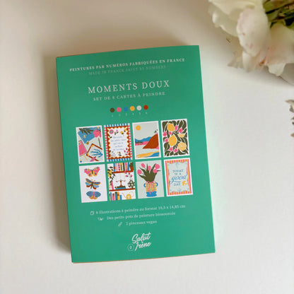 Cartes à peindre | Moments Doux
