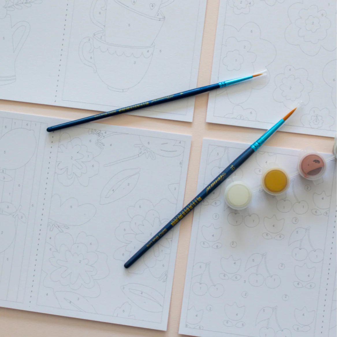 Cartes à peindre | Rétro Déco