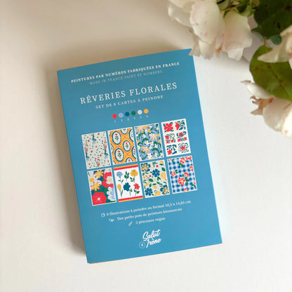 Cartes à peindre | Rêveries florales