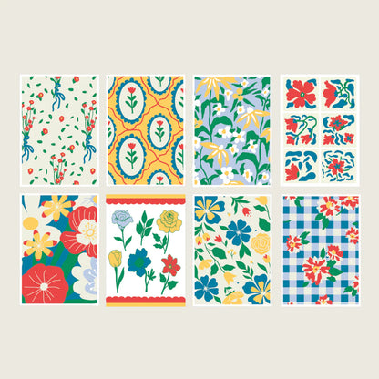 Cartes à peindre | Rêveries florales