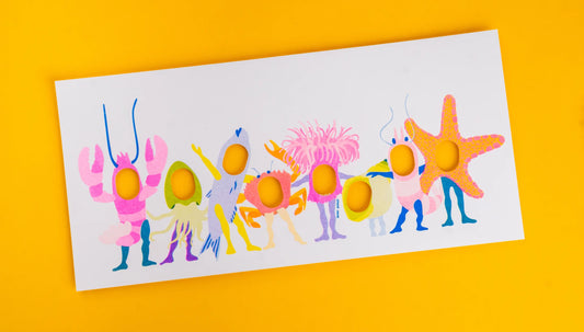 Carte Passe-tête | panorama - plusieurs motifs