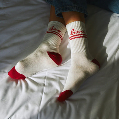 Chaussettes Blanches | Bisous