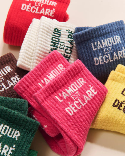 Chaussettes mixtes | L'amour est déclaré