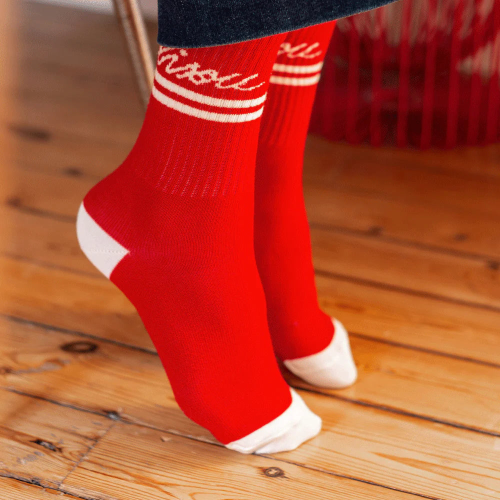 Chaussettes Rouges | Bisous