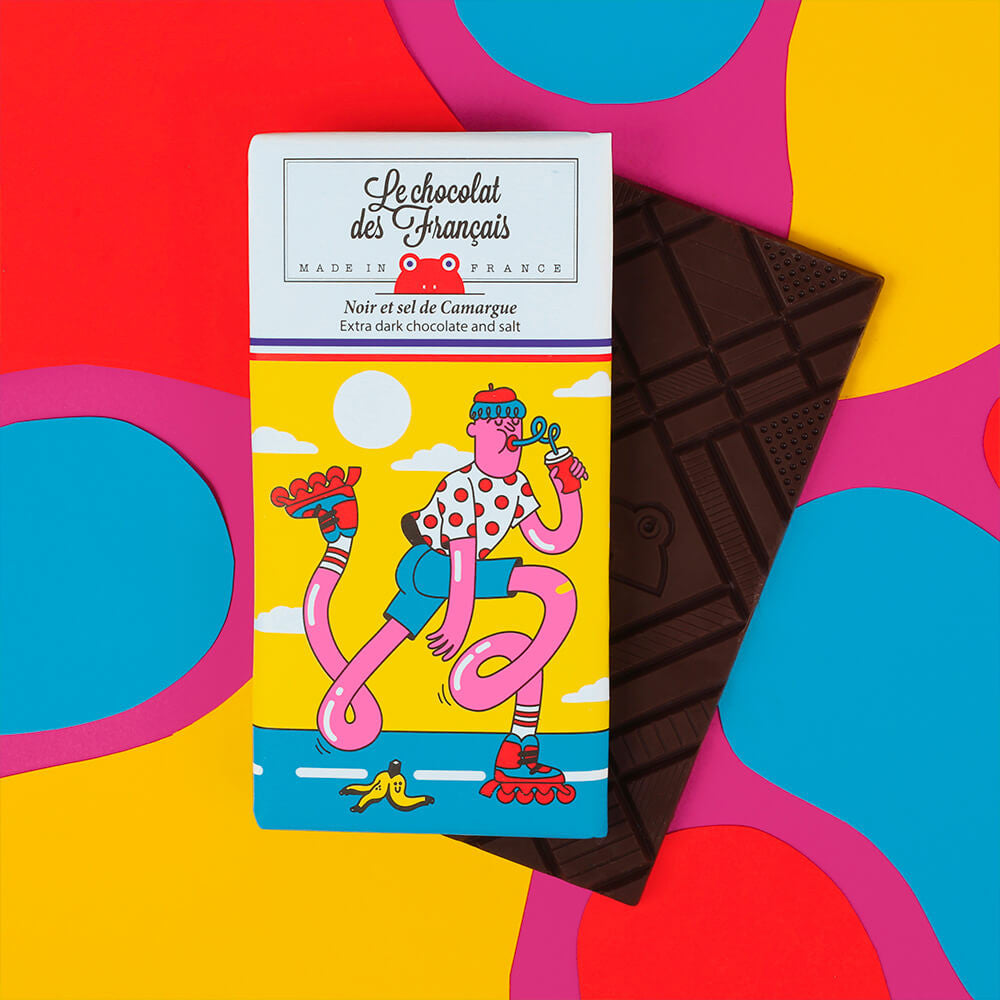 Chocolat Noir 71% & Sel de Camargue | Rollers