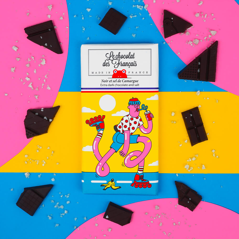 Chocolat Noir 71% & Sel de Camargue | Rollers