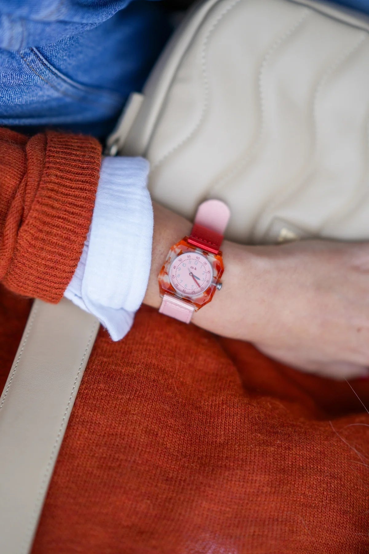 Montre Femme & Enfant | Ecaille cannelle