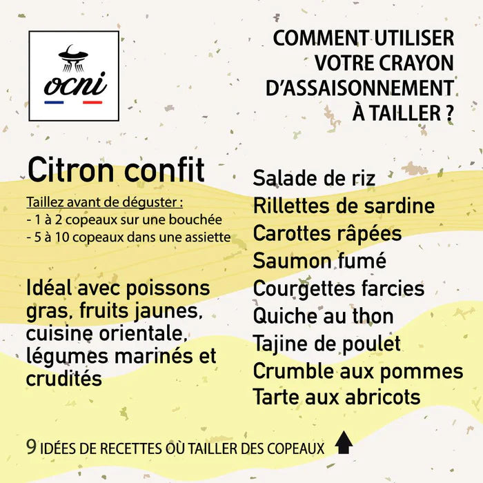 Crayon à épices | Citron Confit