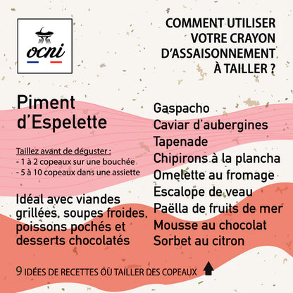 Coffret 3 Crayons à épices | Epicurien