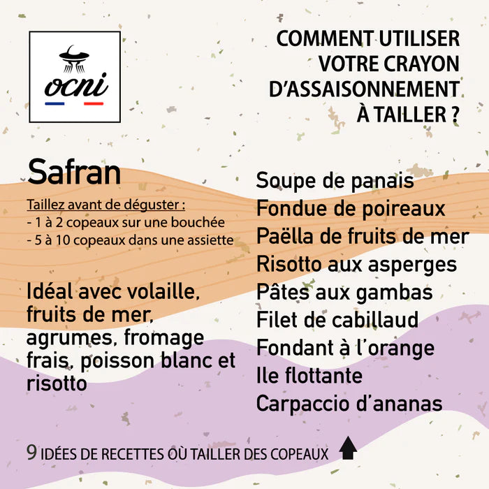Coffret 3 Crayons à épices | Epicurien