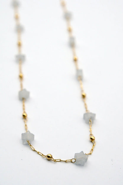 Collier | Stone Star Blanc