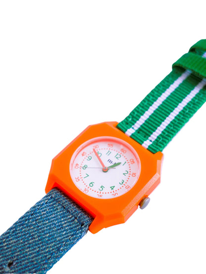 Montre Femme & Enfant | Denim & Green