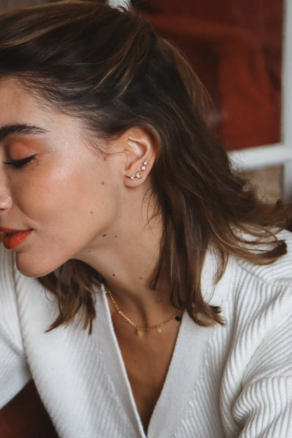 Boucles d'oreilles Contours | Astrid