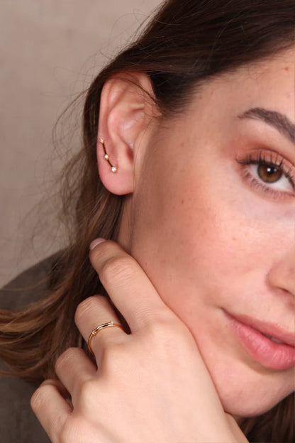 Boucles d'oreilles Contours | Noémie