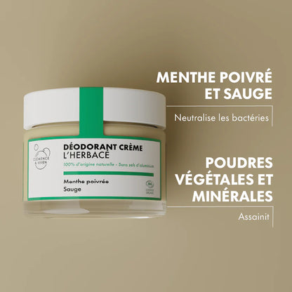 Déodorant crème | L'herbacé