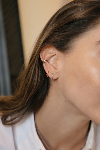 Boucle d'oreille Earcuff | Albane Palladium