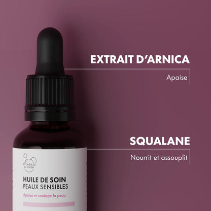 Huile de soin | Peaux sensibles